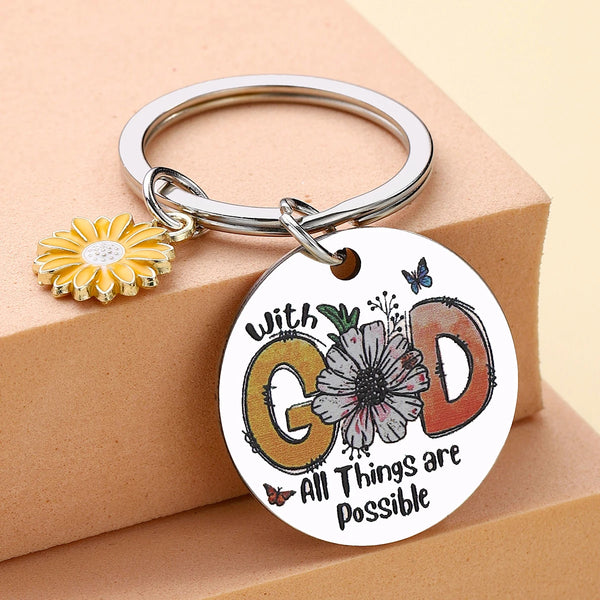 Daisy Faith Keyring