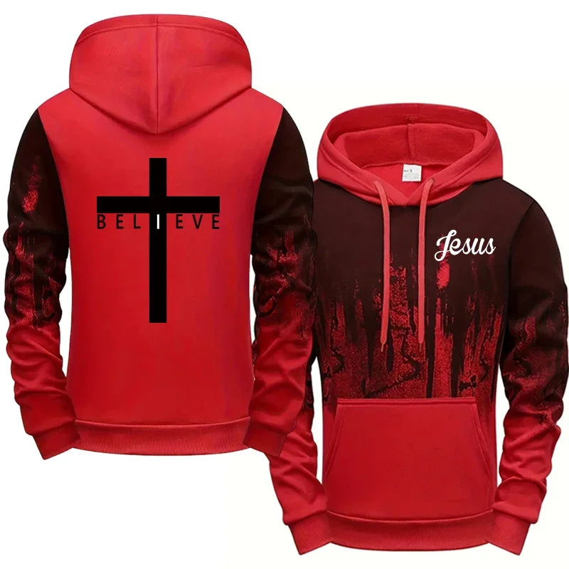 Believe Cross Hoodie