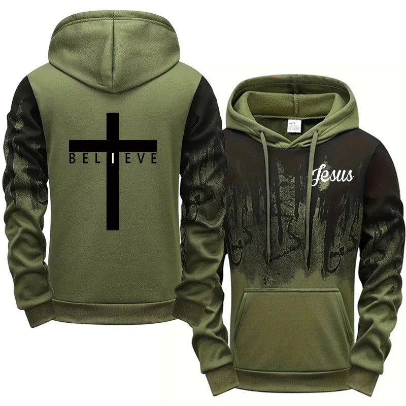 Believe Cross Hoodie