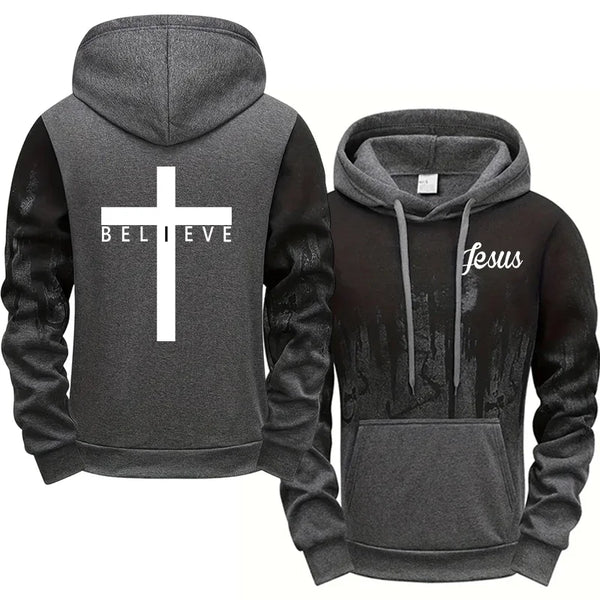 Believe Cross Hoodie