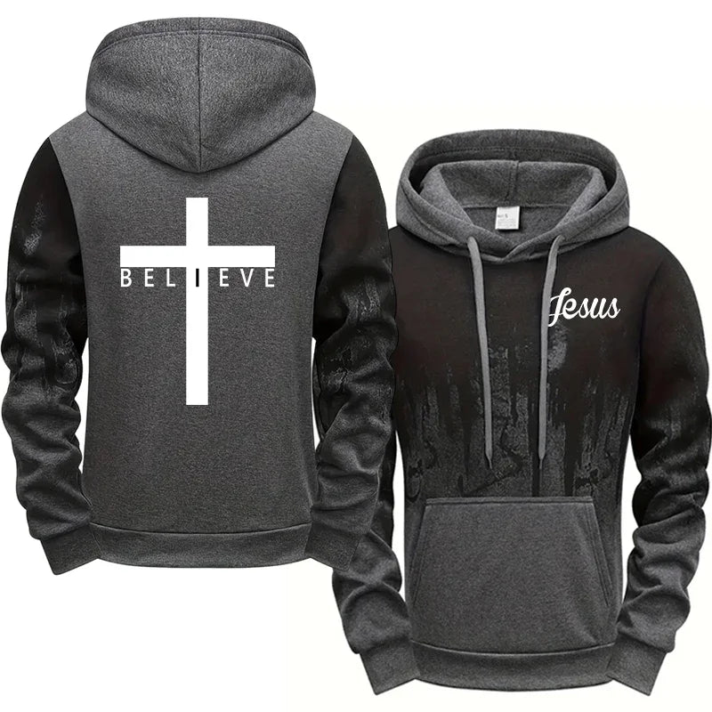 Believe Cross Hoodie