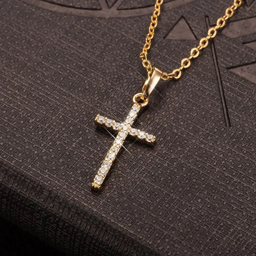 Deeply Loved Cross Necklace