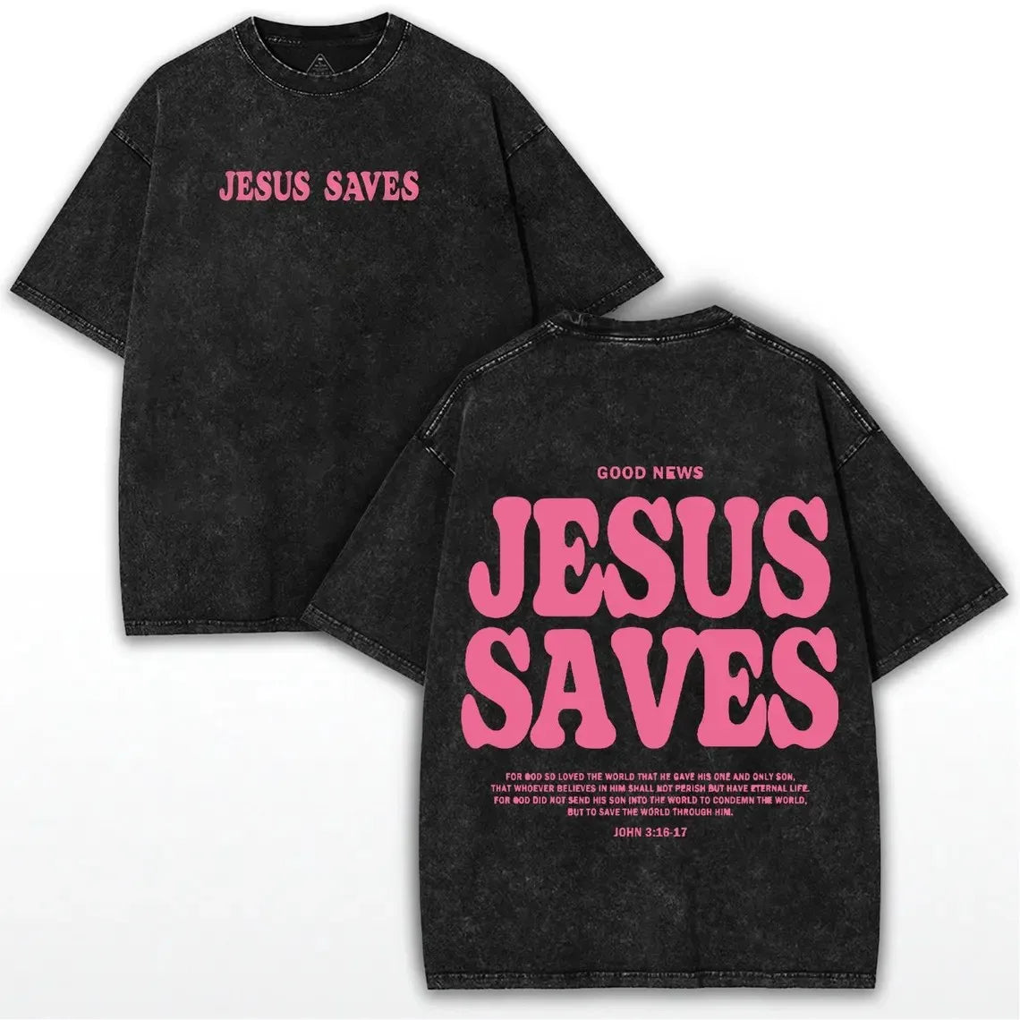 Jesus Saves Washed Tee