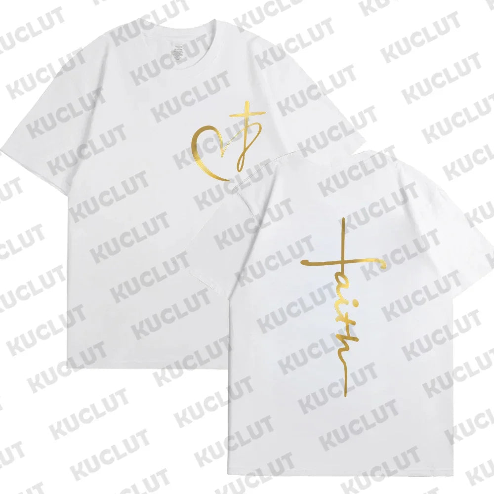 Faith Heart & Cross Tee