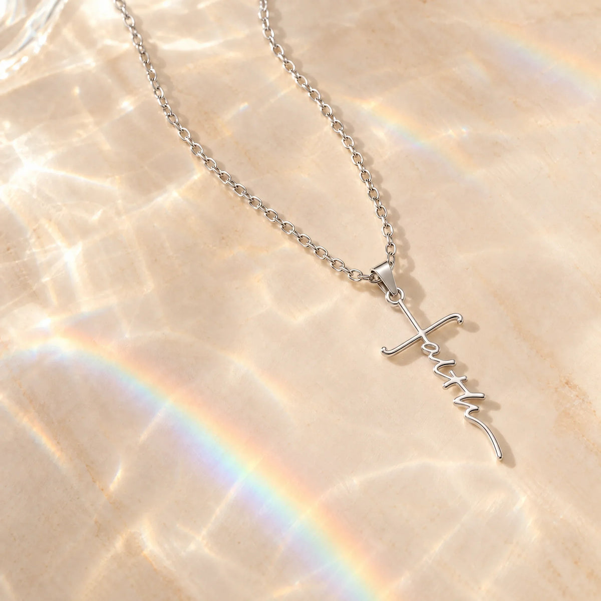Faith Cross Necklace