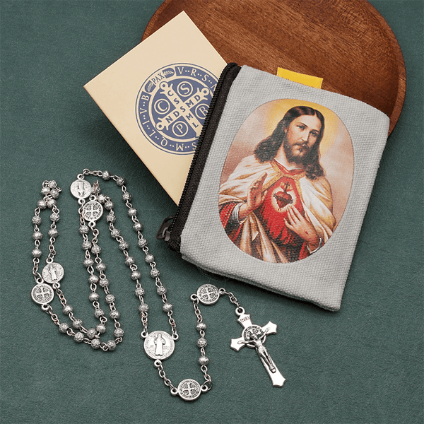 St. Benedict Alloy Refined Rosary