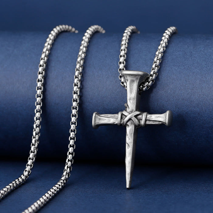 the Stigmata Cross Necklace