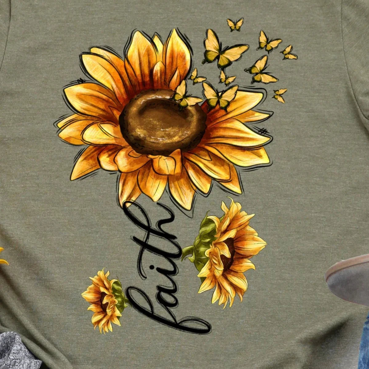 Faith Sunflower Tee