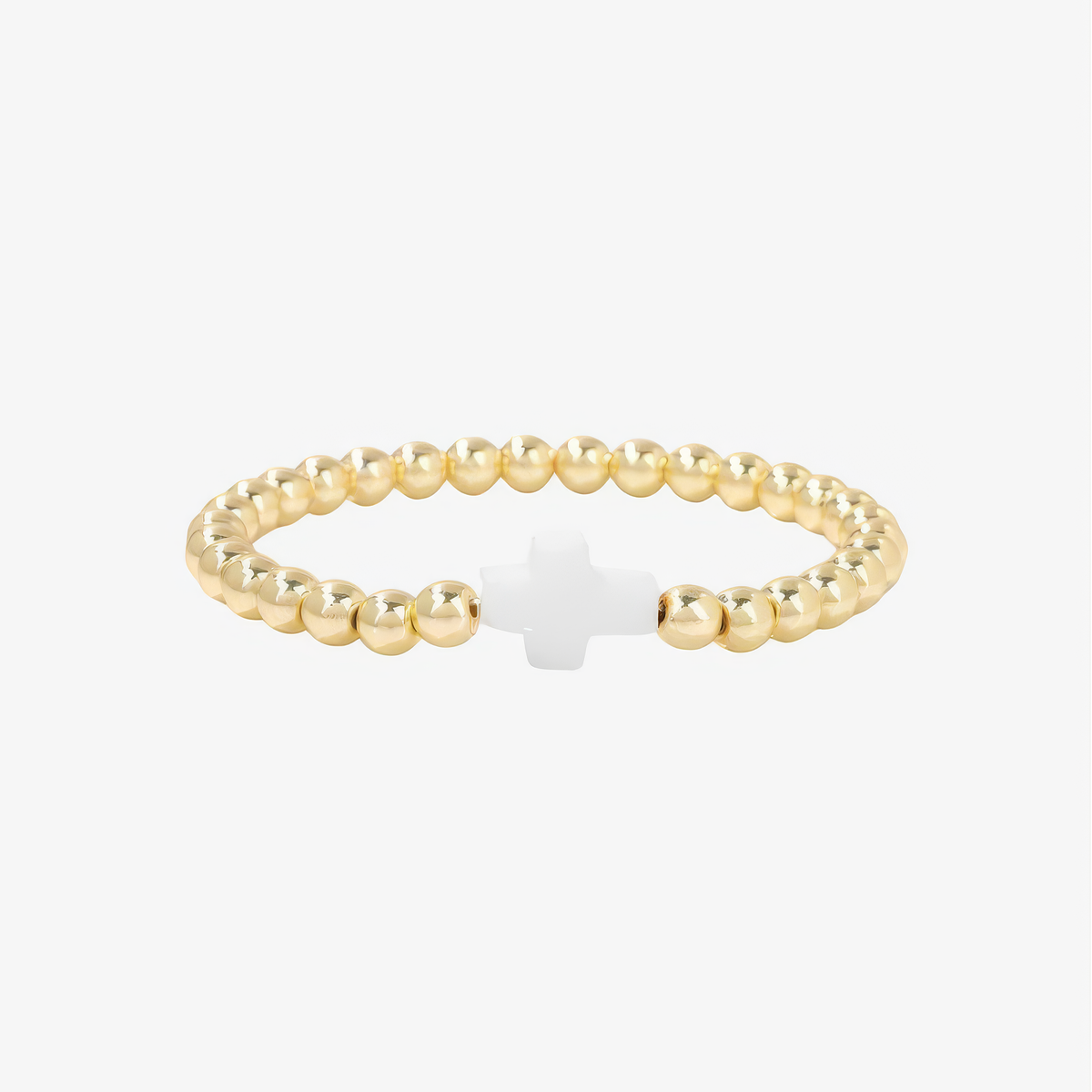 Gold Cross Bracelet